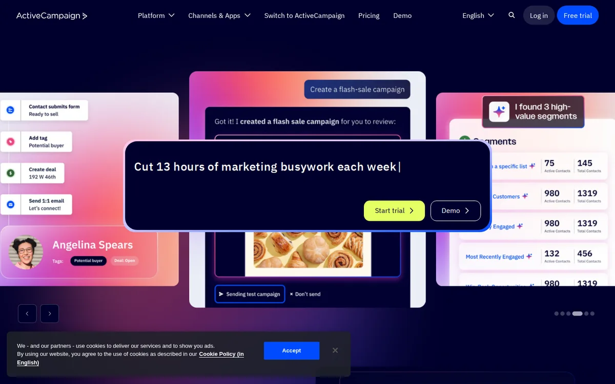 ActiveCampaign interface for ActiveCampaign